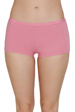 Load image into Gallery viewer, Amante Solid Mid Rise Boyleg Panty - Cashmere Rose 89801
