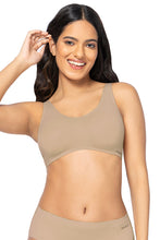Load image into Gallery viewer, Amante Invisi Ease Padded Non-Wired Slip-On Bra - Hazelnut 102501
