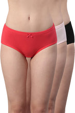 Load image into Gallery viewer, Amante Inner Elastic Waistband Hipster (Pack of 3) 43005
