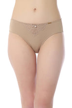 Load image into Gallery viewer, Amante Lace Elegance Bikini Panty - Stucco 87701

