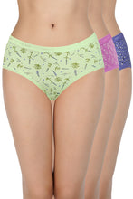 Load image into Gallery viewer, Amante Print Low Rise Hipster Panties (Pack of 3) 43101
