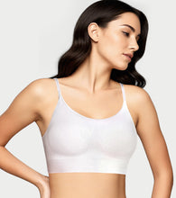 Load image into Gallery viewer, Enamor Innovations Flexi Free Ultra Smoothening Seamless Women's T-Shirt Bra - No-Pinch, Padded, Wirefree, Full Coverage - F037 (White)
