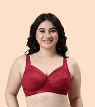 Load image into Gallery viewer, Enamor Classic Lift Women's Everyday Fashion Full Suppot Bra - Non-Padded, Wirefree, Full-Coverage - FB06
