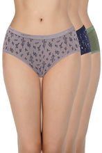 Load image into Gallery viewer, Amante Print Low Rise Hipster Panties (Pack of 3) 43101
