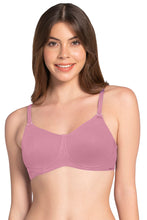 Load image into Gallery viewer, Amante Essential Comfort Non-Padded Non-Wired Bra - Cashmere Rose 75301
