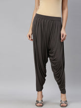 Load image into Gallery viewer, Go Colors Silver Grey Viscose Stretch Patiala

