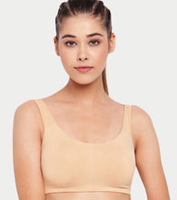 Load image into Gallery viewer, Enamor Low Impact Women's Cotton Everyday Sports Bra - All Day Comfort, Non Padded, Wirefree, High Coverage - SB06 (Skin)

