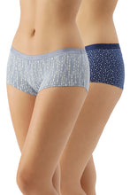 Load image into Gallery viewer, Amante Low Rise Printed Boyshorts (Pack of 2) 62101
