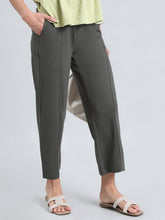 Load image into Gallery viewer, Go Colors Olive Green Roma Ponte Wide Pants
