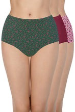 Load image into Gallery viewer, Amante 100% Cotton Full Brief Panty Pack (Pack of 3) - D027 - Multi
