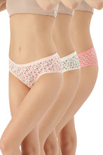 Load image into Gallery viewer, Amante Printed Low Rise Hipster (Pack of 3) 43101
