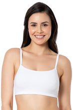 Load image into Gallery viewer, Amante Solid Non Padded Non-Wired Cami Bra - White 89901
