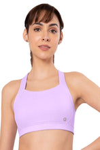 Load image into Gallery viewer, Amante Energize High Impact Round Neck Sports Bra - Digital Lavender 98801
