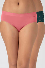 Load image into Gallery viewer, Amante Lace Waistband Hipster Panty (Pack of 2 Prints &amp; Colors May Vary) - Mixed Assorted 09203
