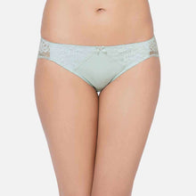 Load image into Gallery viewer, Wacoal Evy Low Waist Medium Coverage Bridal Wear Lace Bikini Panty - Mint Green IAP131
