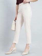 Load image into Gallery viewer, Go Colors Cream Smart Fit Pant
