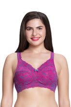 Load image into Gallery viewer, Amante Fiesta Support Non Padded Non-Wired Lace Bra - Flamenco 87401
