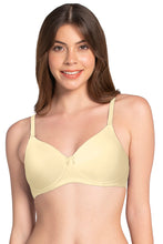 Load image into Gallery viewer, Amante Smooth Charm Padded Non-Wired T-Shirt Bra - Transparent Yellow 10606
