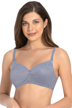 Load image into Gallery viewer, Amante Floral Romance Padded Non-wired Lace Bra - Tempest Lace 10306
