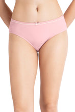 Load image into Gallery viewer, Amante Casual Chic Three-Fourth Coverage Low Rise Bikini Panty - Bridal Rose-Angel Wing 10903
