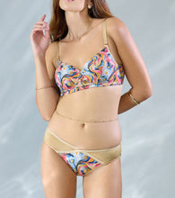 Load image into Gallery viewer, Enamor × Papa Don’t Preach - Mermaid on Mars Luxury Bikini for Women - Low rise - DP01 (Galaxy Skin Print)
