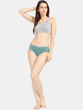 Load image into Gallery viewer, Sonari Full Coverage Mid Rise Hipster Soft Modal Spandex Everyday Lightweight Panty with Non-Concealed Waistband – 3131
