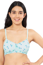 Load image into Gallery viewer, Amante Smooth Elegance Padded Non-wired T-shirt Bra - Hummingbird Print 92301
