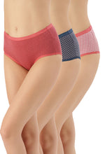 Load image into Gallery viewer, Amante Full Brief Printed Panty (Pack of 3) 53101
