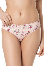 Load image into Gallery viewer, Amante Smooth Charm Bikini Panty - Rosewater Print 10606
