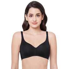 Load image into Gallery viewer, Wacoal Basic Mold Padded Non Wired Full Coverage Everyday T-Shirt Bra - Black WB75250IN

