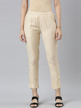 Load image into Gallery viewer, Go Colors Gold Silk Pants

