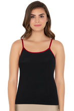 Load image into Gallery viewer, Amante Modal Camisole - Blk-Crim 82501
