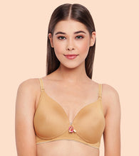 Load image into Gallery viewer, Enamor Vanish Curve Neckline With Perfect Density Lift Cup Women's Everyday Fashion T-Shirt Bra - Padded, Wirefree, High-Coverage - F065
