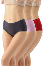 Load image into Gallery viewer, Amante Solid Full Brief Panty (Pack of 3) 53001

