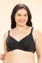 Load image into Gallery viewer, Amante Sophistique Ease Non-Padded Wired Minimizer Bra - Black
