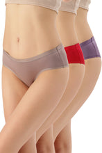 Load image into Gallery viewer, Amante Low Rise Solid Hipster (Pack of 3) 43001
