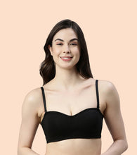 Load image into Gallery viewer, Enamor Strapless and Multiway Styling Women's Everyday Cotton Tube Bra - Perfect Shaping, Non-Padded, Wirefree, High-Coverage - A019
