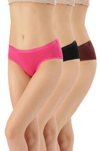 Load image into Gallery viewer, Amante Low Rise Solid Hipster (Pack of 3) 43001
