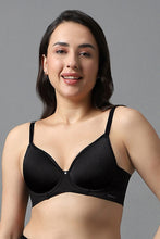 Load image into Gallery viewer, Amante Airy Padded Wired Bra - Black 93901
