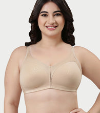 Load image into Gallery viewer, Enamor Innovations Fabcool Full Support Everyday Full Figure Bra - Jiggle Control and Antimicrobial, Non-Padded, Wirefree, Full Coverage Women's Bra - AB75 (Available in  Plus Sizes) (Pale Skin)
