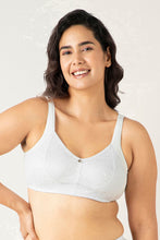 Load image into Gallery viewer, Amante Mystic Poise Non-padded Non-wired Minimizer Bra - White
