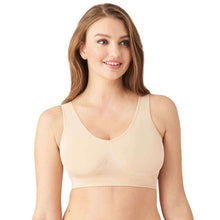 Load image into Gallery viewer, Wacoal B-Smooth Padded Non-wired Full Cup Everyday Wear Full coverage Bralette - Beige 835275
