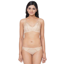Load image into Gallery viewer, Wacoal Evy Low Waist Medium Coverage Bridal Wear Lace Bikini Panty - Beige IAP131
