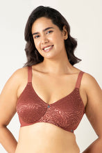 Load image into Gallery viewer, Amante Mystic Elegance Non-padded Wired Minimizer Bra - Apple Butter
