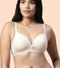 Load image into Gallery viewer, Enamor Vanish Curve Neckline With Perfect Density Lift Cup Women's Everyday Fashion T-Shirt Bra - Padded, Wirefree, High-Coverage - F065
