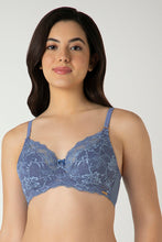 Load image into Gallery viewer, Amante Luxe Support Non-Padded Wired Bra  - Moonlight Blue 101601
