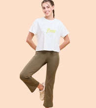 Load image into Gallery viewer, Enamor A402 Boot Cut Active Pant Dry Fit High Waist Workout Leggings
