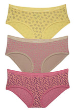 Load image into Gallery viewer, Amante Hipster Printed Panty (Pack of 3) 43101
