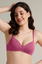 Load image into Gallery viewer, Amante Smooth Style Padded Non-Wired Cotton Bra - Malaga
