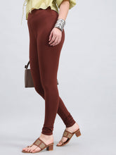 Load image into Gallery viewer, Go Colors Medium Brown Churidar
